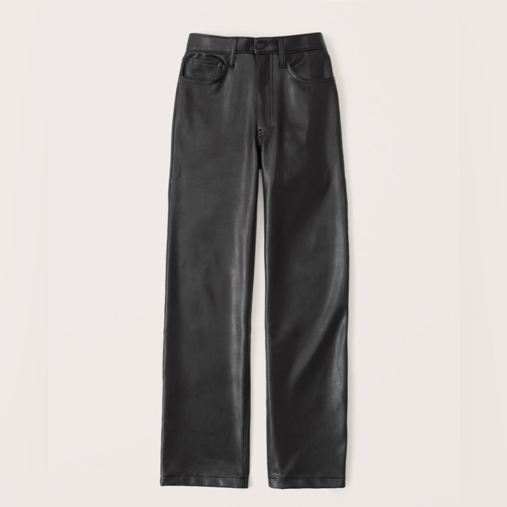 Abercrombie & Fitch Vegan Leather Pants